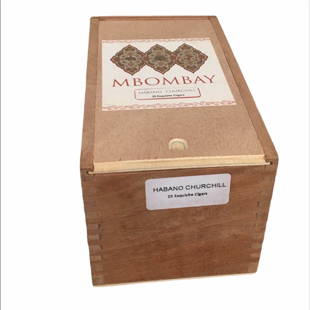 🧳3/$20🧳 MBOMBAY WOOD CIGAR BOX